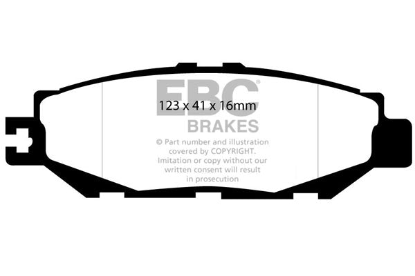 EBC Brakes Brake Pad - DP21008