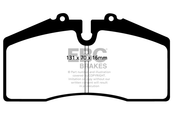 EBC Brakes Brake Pad - DP31014C