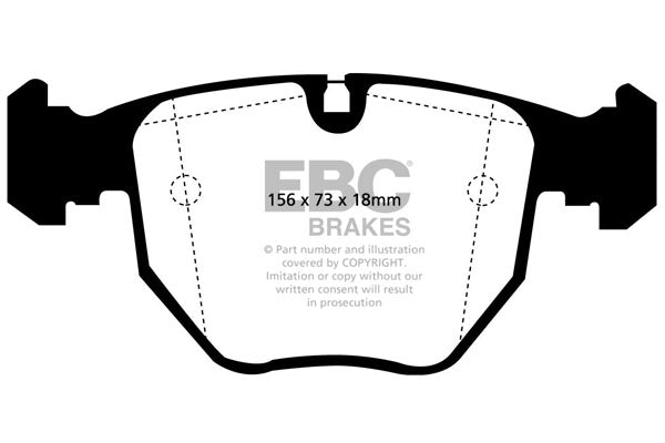 EBC Brakes Brake Pad - DP51036NDX