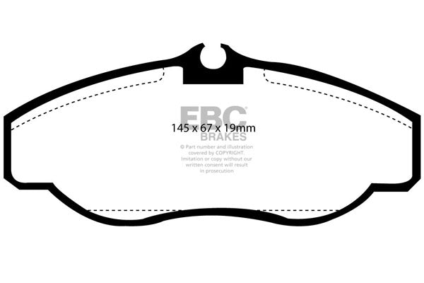 EBC Brakes Brake Pad - DP61037