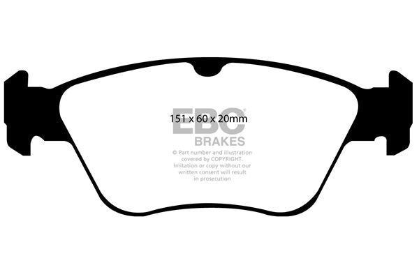 EBC Brakes Brake Pad - DP41055R