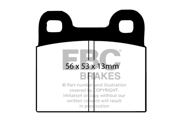 EBC Brakes Brake Pad - DP3105C