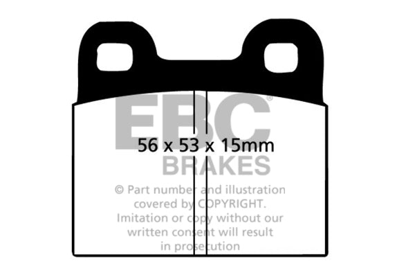 EBC Brakes Brake Pad - DP3105C