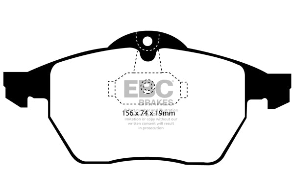 EBC Brakes Brake Pad - DP21062