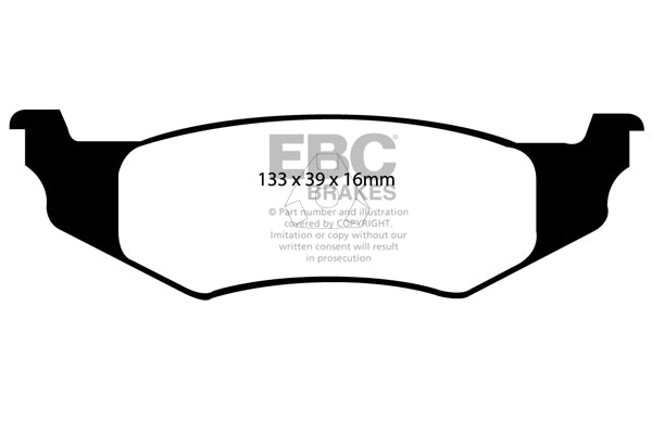 EBC Brakes Brake Pad - DP41066R