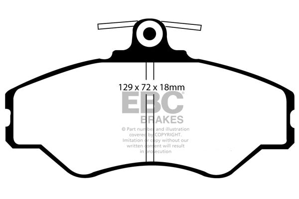 EBC Brakes Brake Pad - UD1086