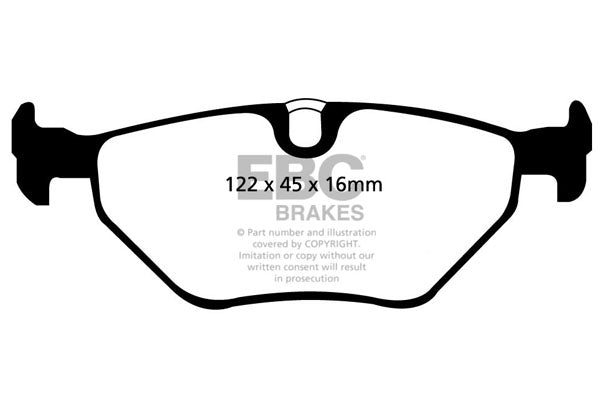 EBC Brakes Brake Pad - UD1091