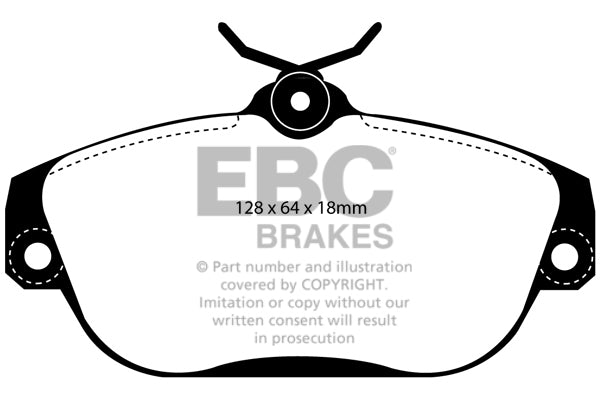 EBC Brakes Brake Pad - DP41095R