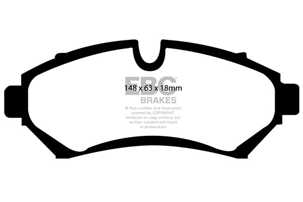 EBC Brakes Brake Pad - DP1100