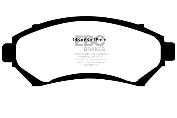 EBC Brakes Brake Pad - DP31100C