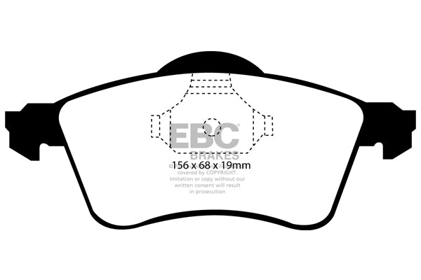 EBC Brakes Brake Pad - DP61115