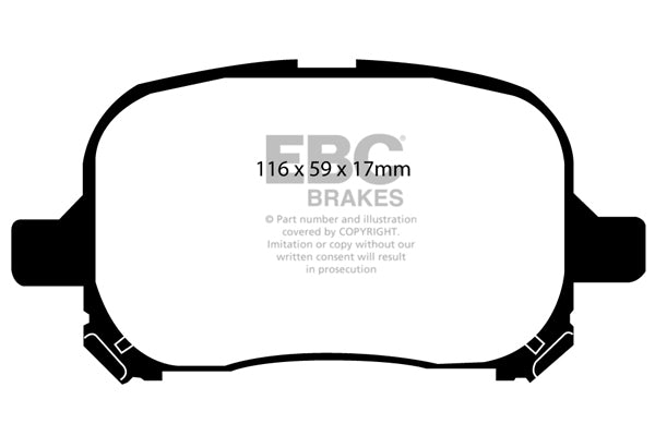 EBC Brakes Brake Pad - DP1133