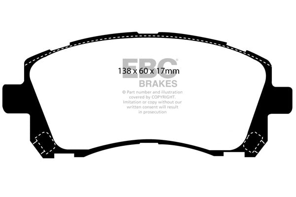 EBC Brakes Brake Pad - DP51134NDX