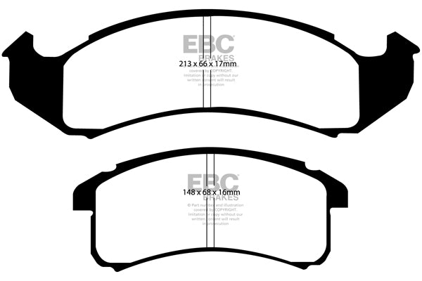 EBC Brakes Brake Pad - DP41142R