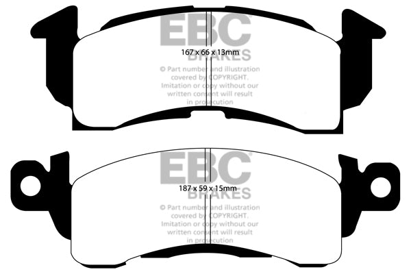 EBC Brakes Brake Pad - DP61145