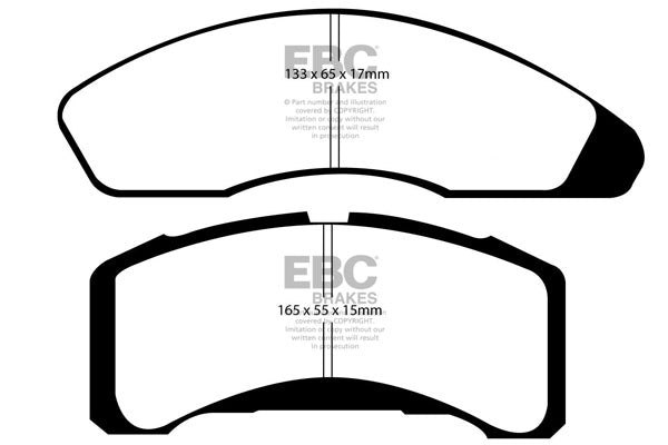 EBC Brakes Brake Pad - DP41151R