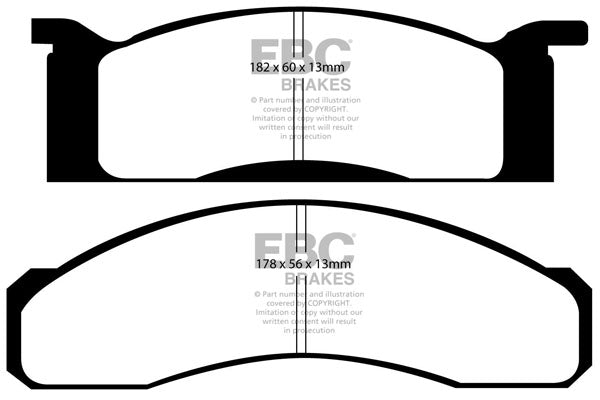 EBC Brakes Brake Pad - DP1158