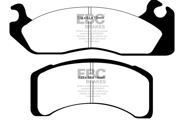 EBC Brakes Brake Pad - DP31159C