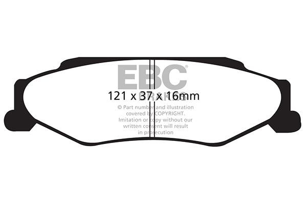 EBC Brakes Brake Pad - DP51160NDX