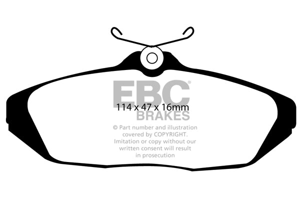 EBC Brakes Brake Pad - DP51164NDX