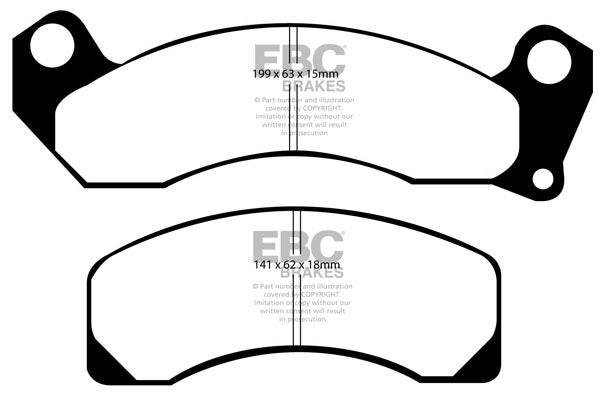 EBC Brakes Brake Pad - DP31166C