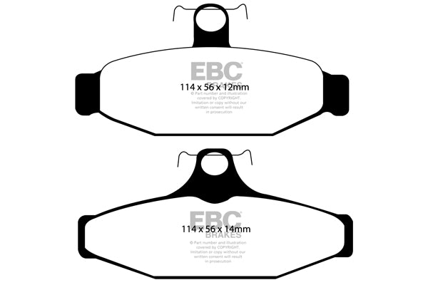 EBC Brakes Brake Pad - DP41167R