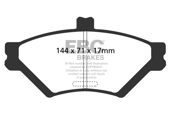 EBC Brakes Brake Pad - DP1169