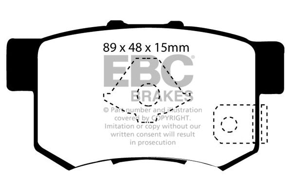 EBC Brakes Brake Pad - DP1193