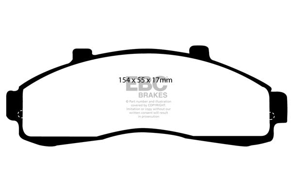 EBC Brakes Brake Pad - DP1199