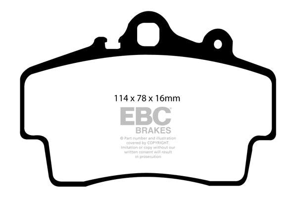 EBC Brakes Brake Pad - DP21207