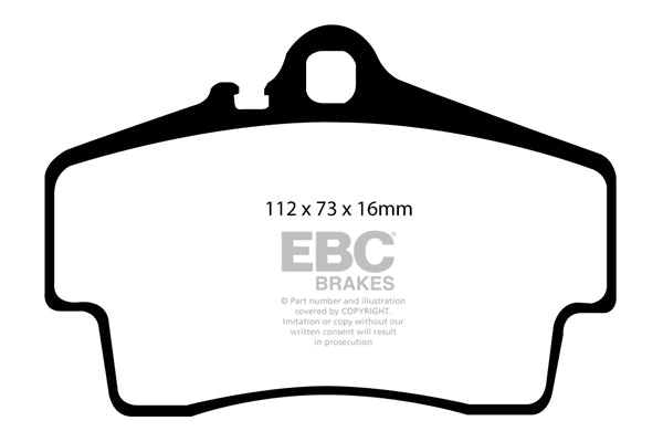 EBC Brakes Brake Pad - DP41208R