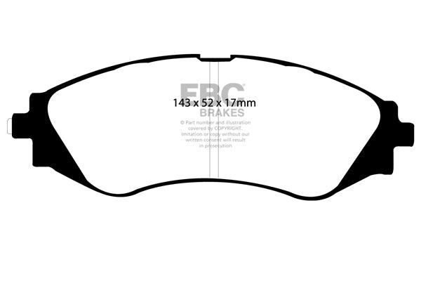 EBC Brakes Brake Pad - DP1209