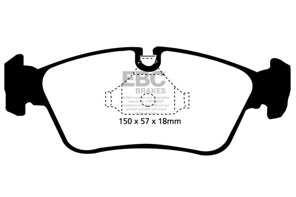 EBC Brakes Brake Pad - DP21211