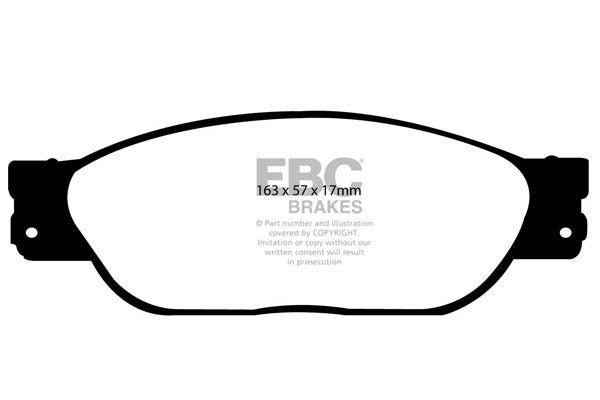 EBC Brakes Brake Pad - DP41220R