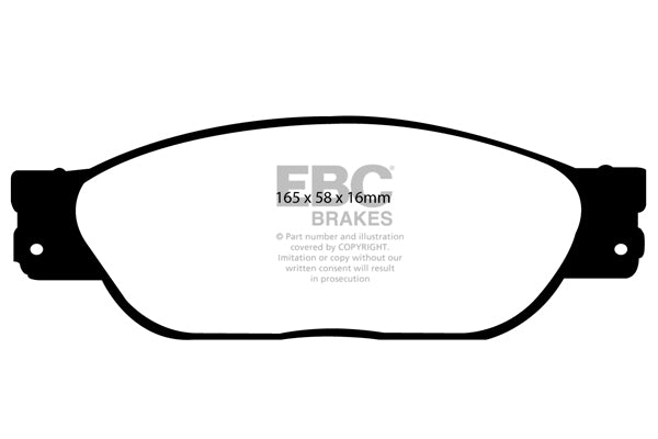 EBC Brakes Brake Pad - DP31220C