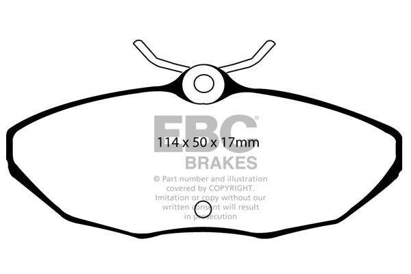 EBC Brakes Brake Pad - DP41221R