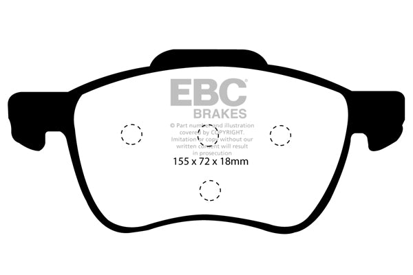 EBC Brakes Brake Pad - DP41229R