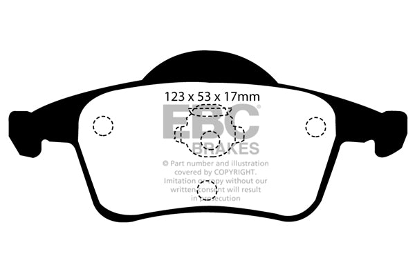 EBC Brakes Brake Pad - DP31231C
