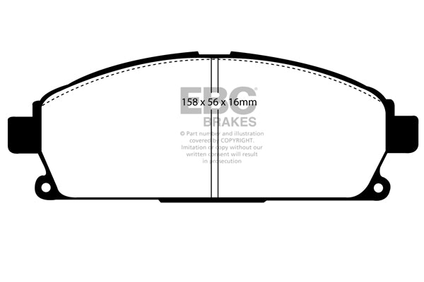 EBC Brakes Brake Pad - DP61247