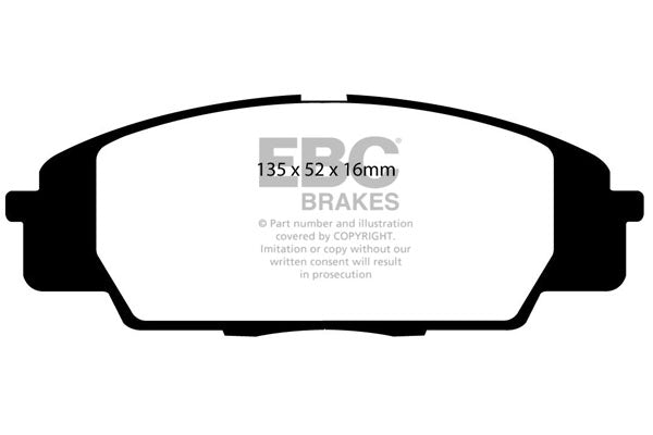 EBC Brakes Brake Pad - DP1254