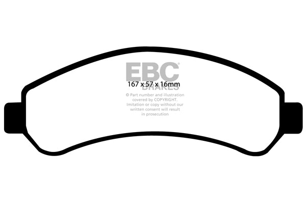 EBC Brakes Brake Pad - DP1256