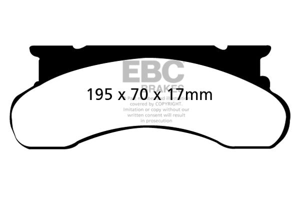 EBC Brakes Brake Pad - DP1258