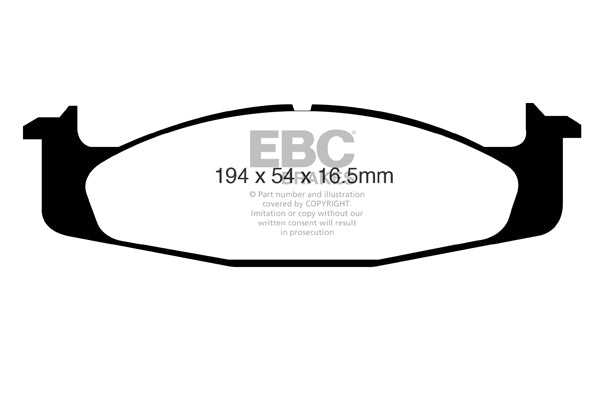 EBC Brakes Brake Pad - DP1260
