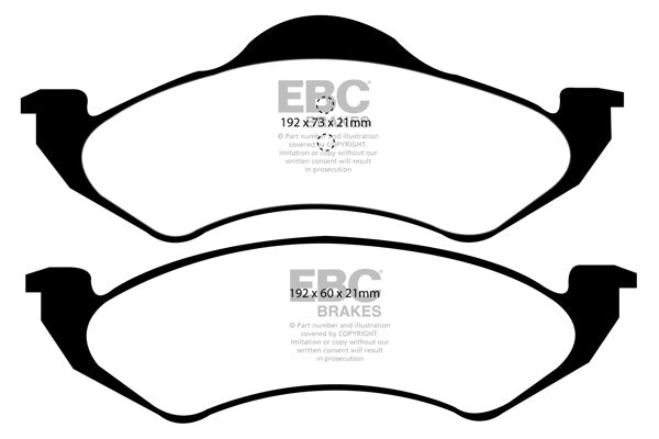 EBC Brakes Brake Pad - UD1275