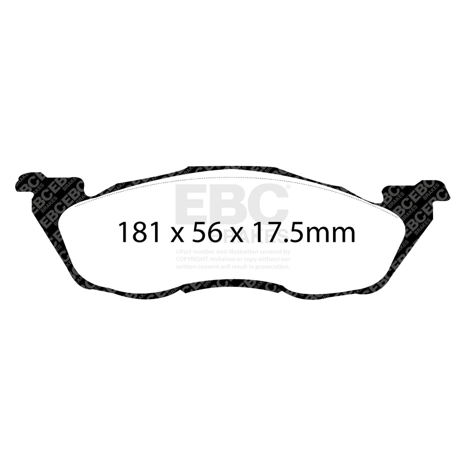 EBC Brakes Brake Pad - DP1276
