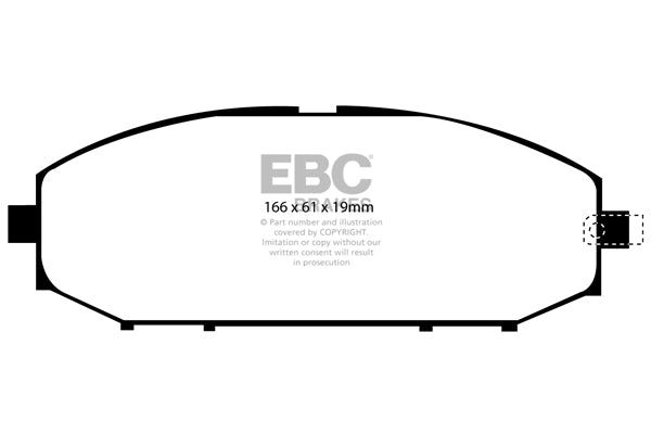 EBC Brakes Brake Pad - UD1280