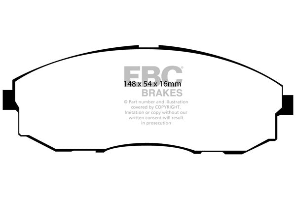 EBC Brakes Brake Pad - UD1281