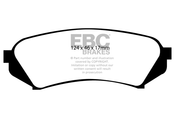 EBC Brakes Brake Pad - UD1282