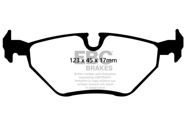 EBC Brakes Brake Pad - DP1289