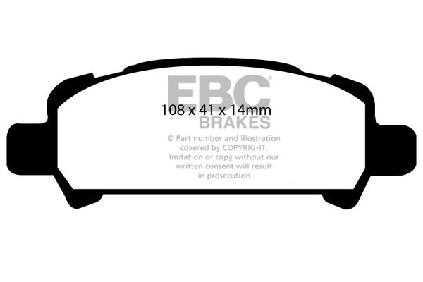 EBC Brakes Brake Pad - DP1293